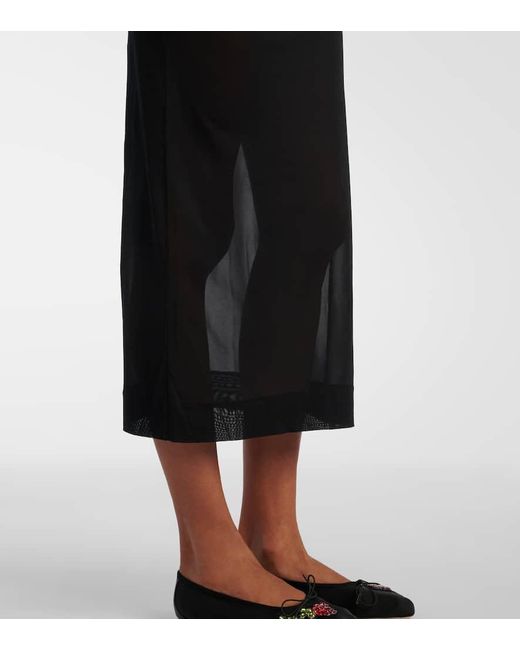 Abito Lungo di Simone Rocha in Black