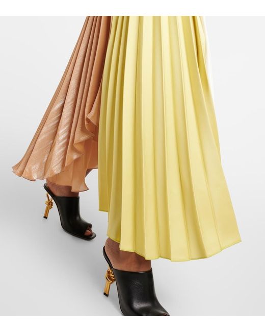 Victoria Beckham White Maxi Dress Polyester