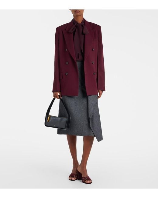 Gianvito Rossi Brown Suede Mules