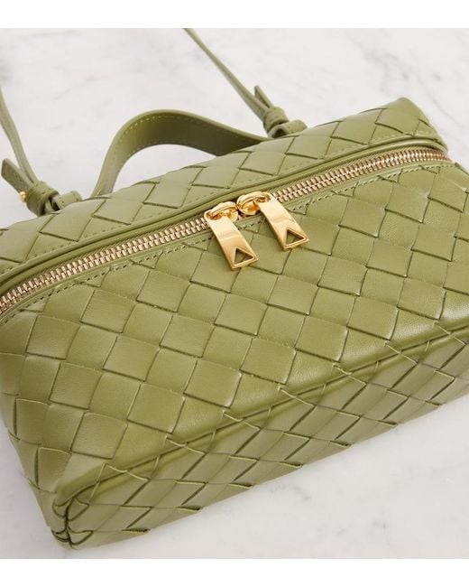 Bottega Veneta Green Schultertasche Bang Bang Aus Leder