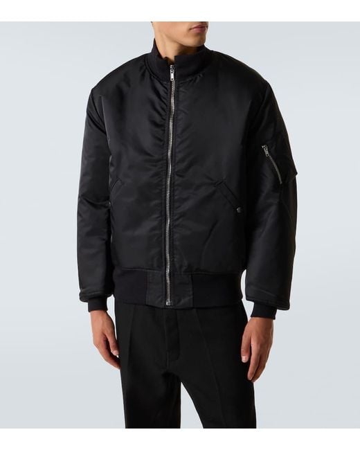 Veste Bomber Rick Owens pour homme en coloris Black