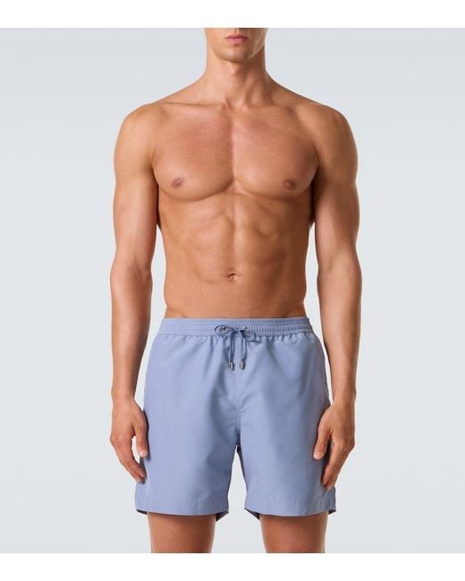 Sunspel Blue Swim Trunks for men