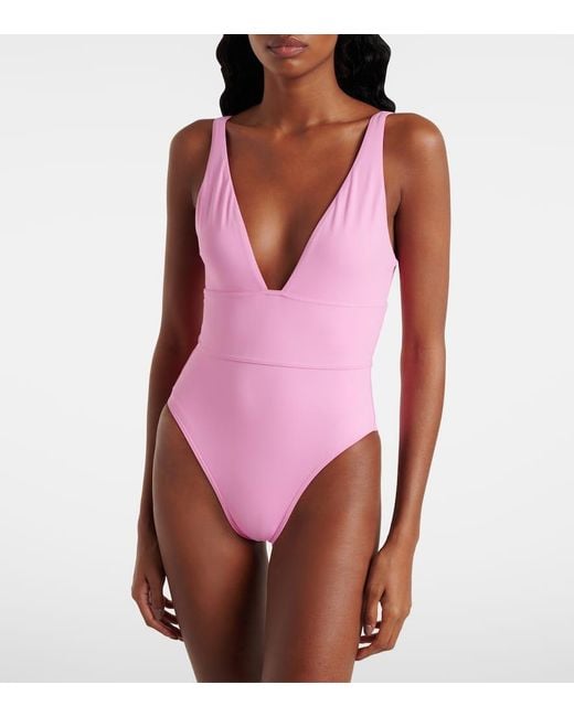 Melissa Odabash Pink Badeanzug Caribbean
