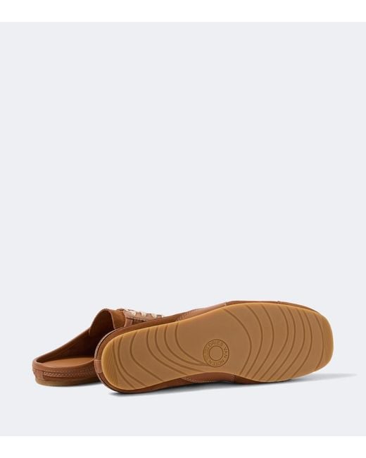 Dries Van Noten Brown Suede Mules for men