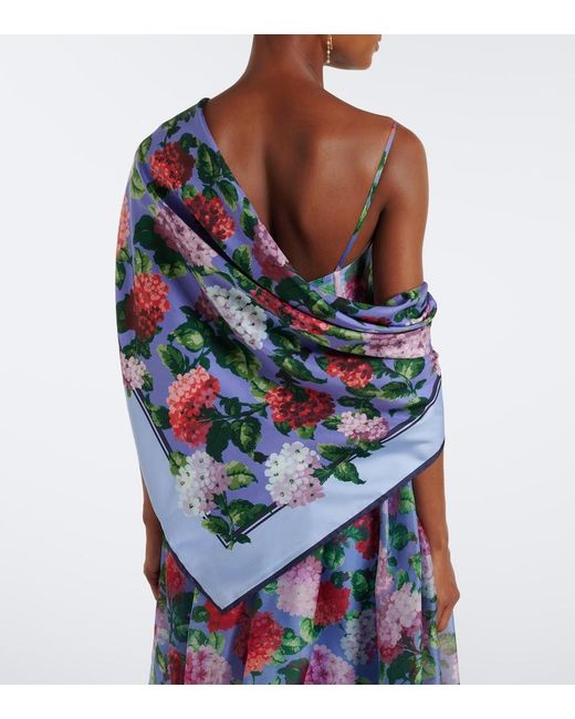 Sciarpa di Carolina Herrera in Blue