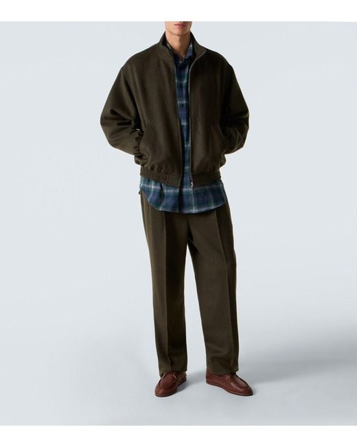 Veste Auralee pour homme en coloris Green