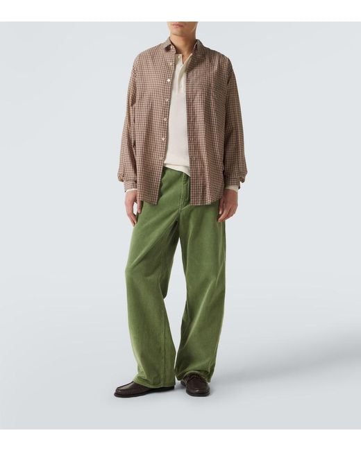 Camicia di Auralee in Brown da Uomo
