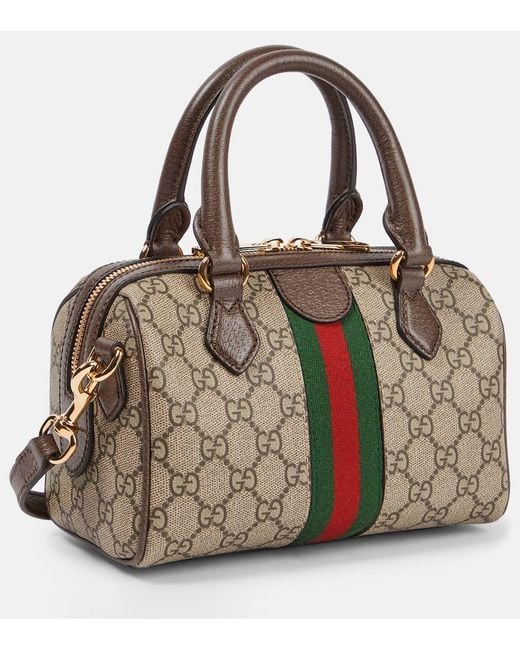 Gucci Brown Mini Ophidia Tote Bag