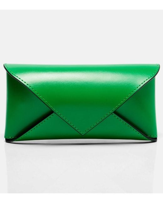 Bottega Veneta Natural Intrecciato Rectangular Sunglasses