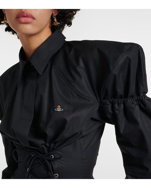 Robe Kate Corset À Coupe Mi-Longue Vivienne Westwood en coloris Black