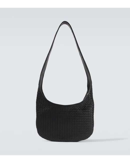 Bottega Veneta Messenger Bag Veneto Aus Leder in Black für Herren