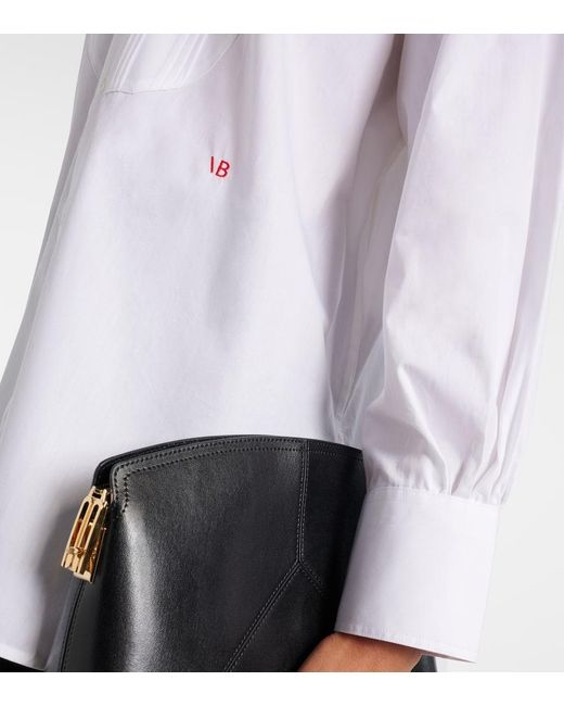 Victoria Beckham White Cotton Shirt