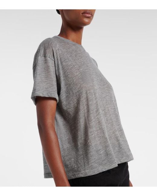 Top Lila De Cachemir The Row de color Gray