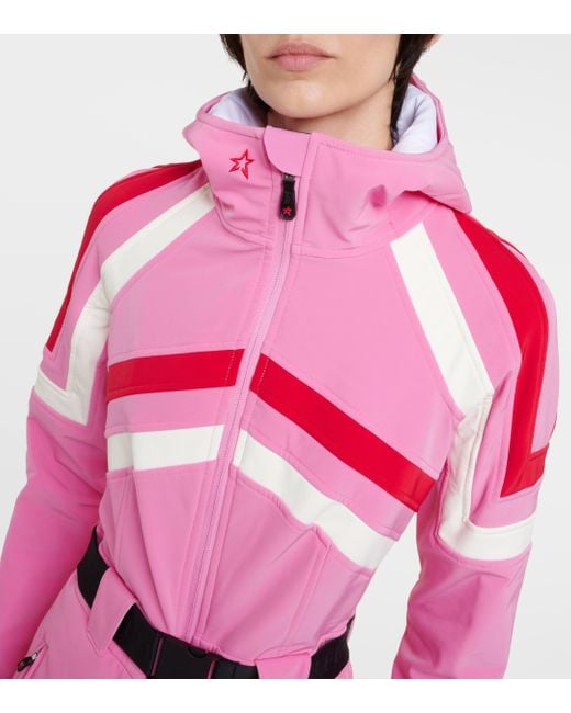 Combinaison de ski Tignes Perfect Moment en coloris Pink