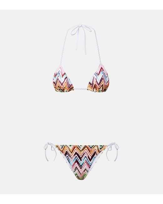 Bikini Missoni en coloris White