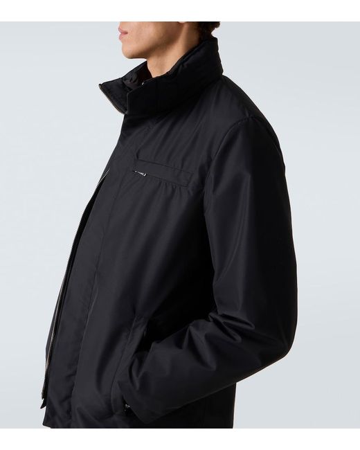 Prada Blue Re-Nylon Jacket for men