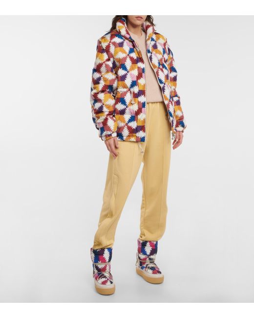 Botas de nieve Zimlee estampadas Isabel Marant de Tejido sintético | Lyst