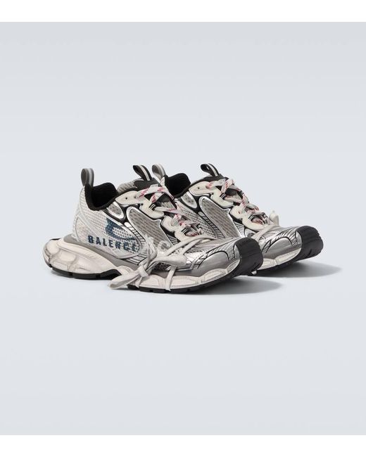 Balenciaga White 3Xl Split Sneakers for men