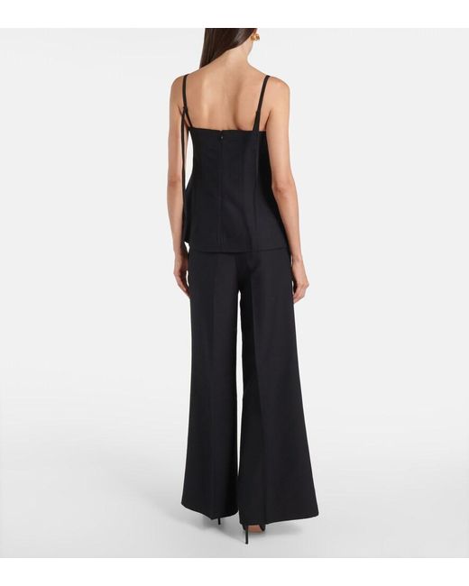 Co. Black Crepe Top