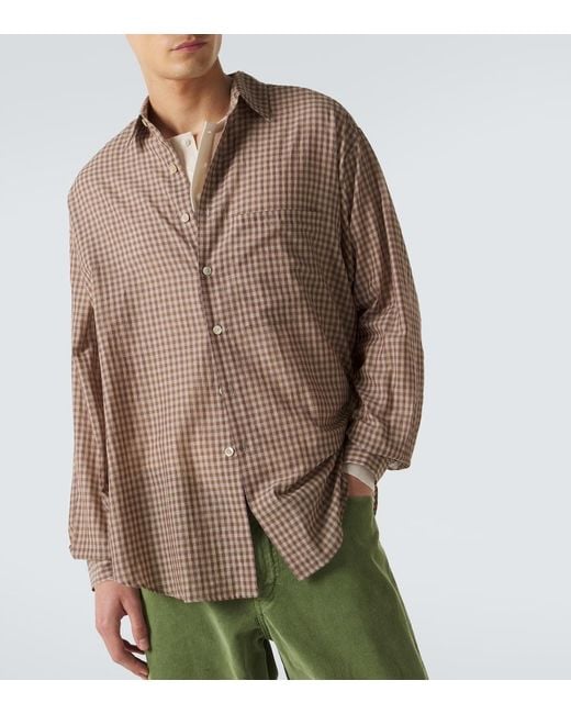 Camicia di Auralee in Brown da Uomo