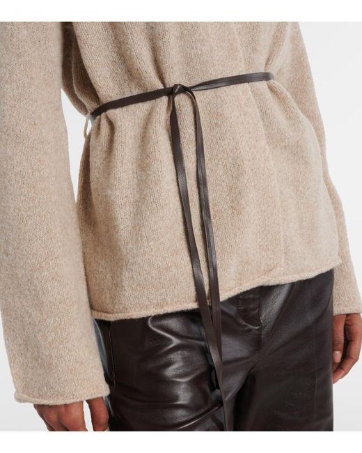 Velvet Natural Alina Wool-Blend Cardigan