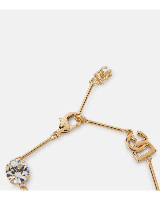Pulsera Dg Con Cristales Dolce & Gabbana de color Natural