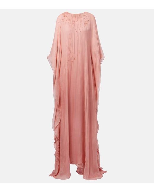 Caftano di Marmar Halim in Pink