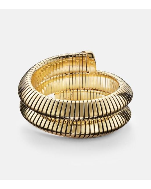 Marina B Metallic Trisola Triple 18Kt Bracelet With Diamonds
