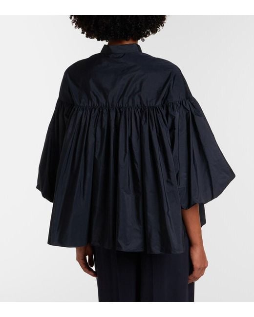 Max Mara Black Rea Oversized Top