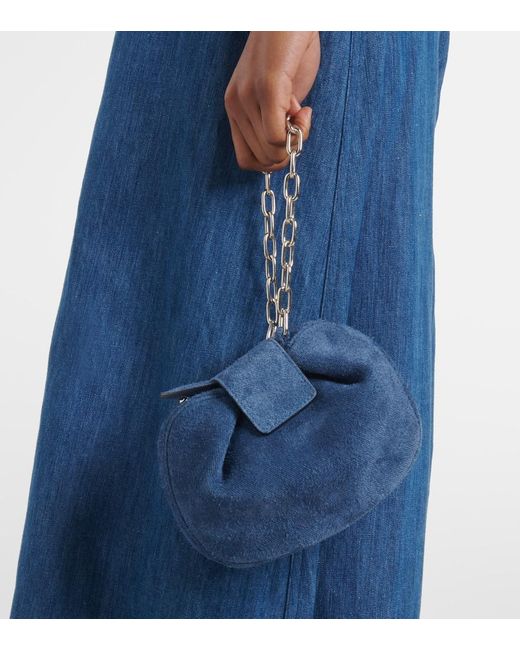 Clutch Demi di Gabriela Hearst in Blue