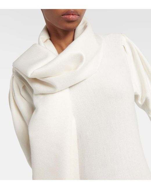 Sciarpa Blaine di Gabriela Hearst in White