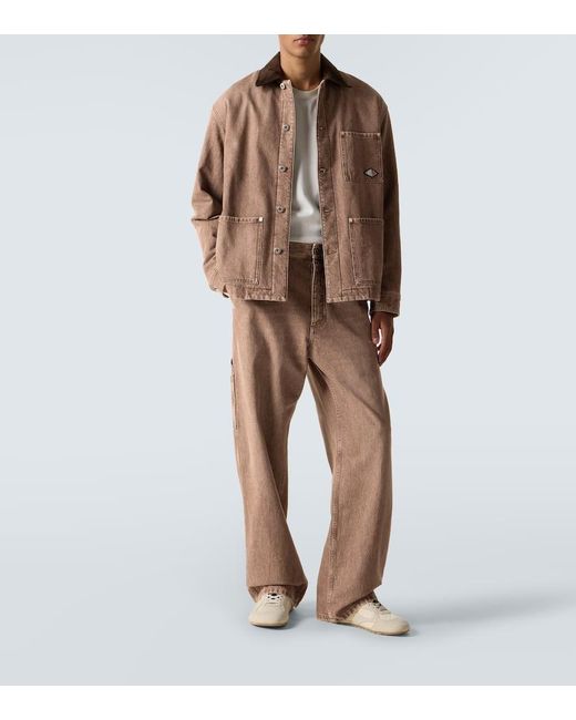 Bottega Veneta Brown Cotton Denim Jacket for men