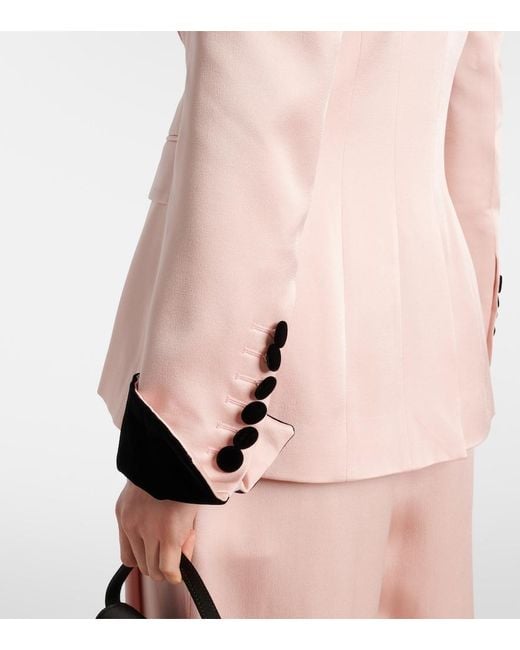 Nina Ricci Pink Twill Blazer
