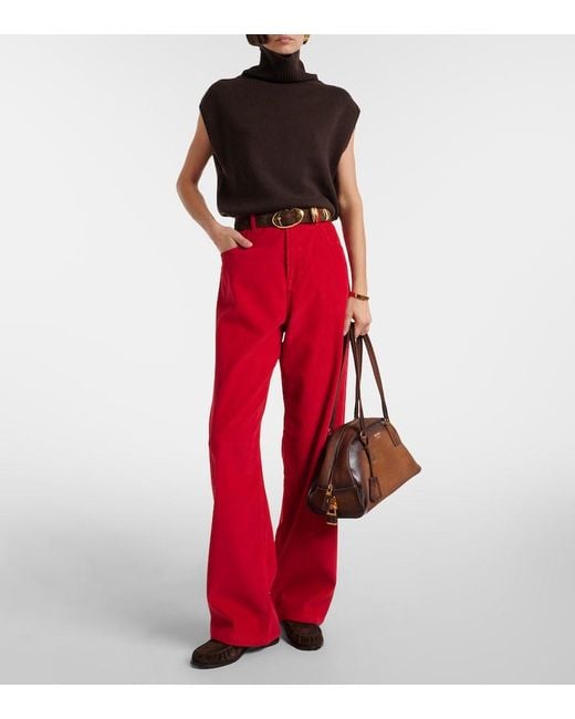 Jardin Des Orangers Black Turtleneck Wool And Cashmere Sweater Vest