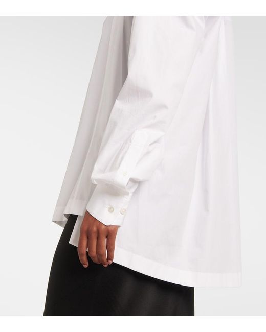 Dries Van Noten White Cotton Top