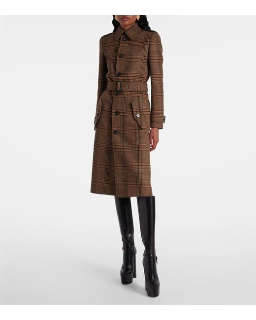 Botas Altas Con Plataforma Saint Laurent de color Black