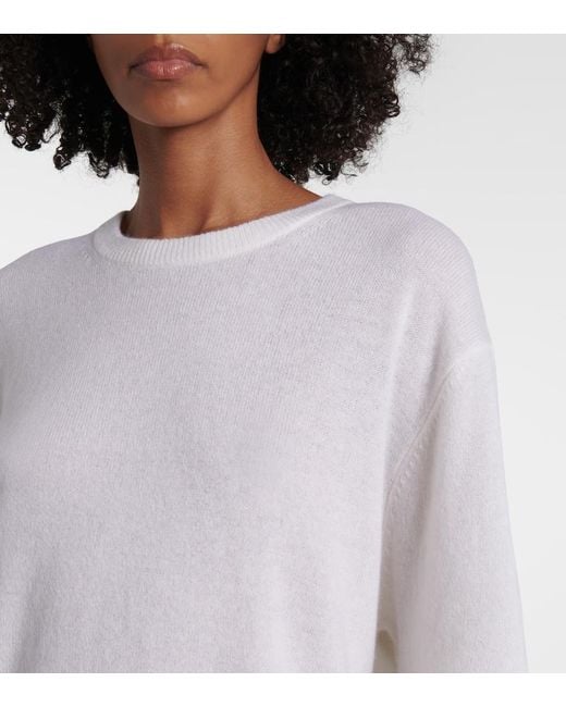 Jardin Des Orangers White Cashmere Top