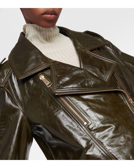 Dorothee Schumacher Black Leather Jacket