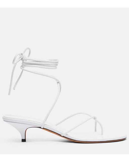 Sandali Slash Tie 40 di Proenza Schouler in White