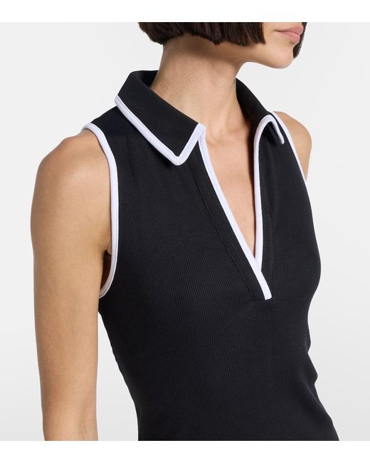 Vestido Darien En Mezcla De Algodon Veronica Beard de color Black