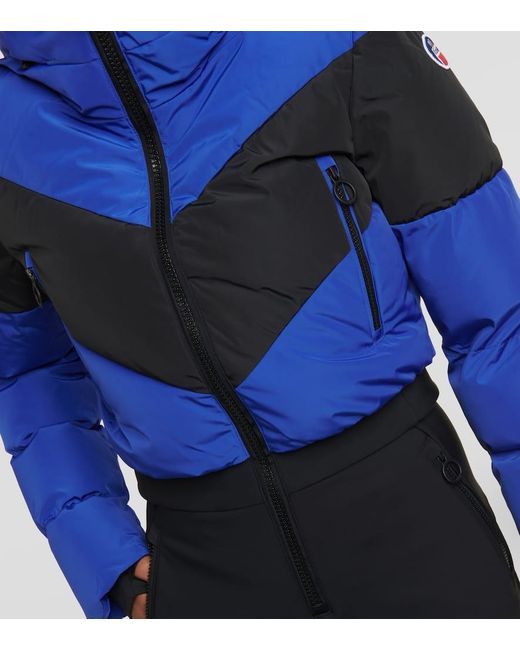 Fusalp Blue Kira Quilted Ski Suit