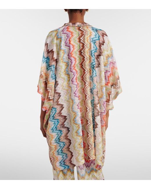 Missoni Multicolor Zigzag Beach Dress