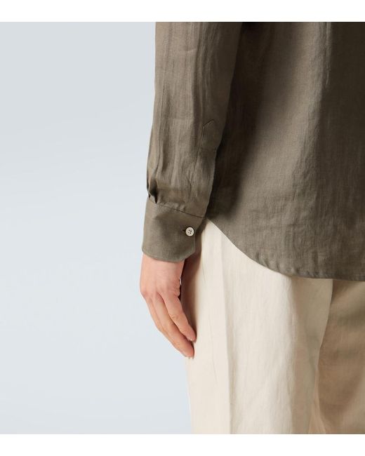 Camicia di Kiton in Green da Uomo