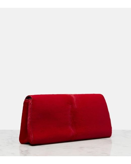Clutch Audrey di Khaite in Red