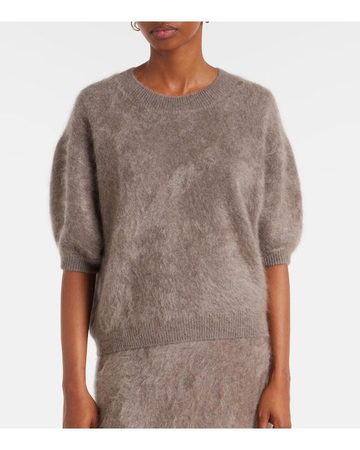 Lisa Yang Brown Juniper Cashmere Sweater