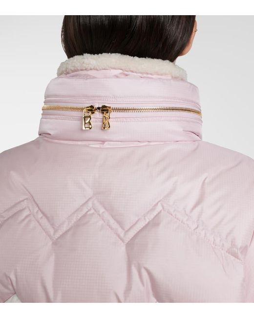 Giacca Da Sci Vanja A Zig-Zag di Bogner in Pink