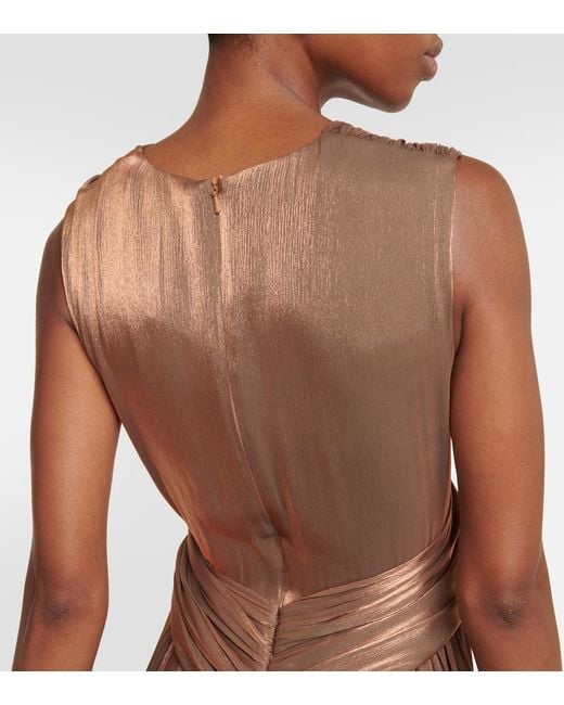 Vestido de fiesta Kiera de georgette Costarellos de color Brown
