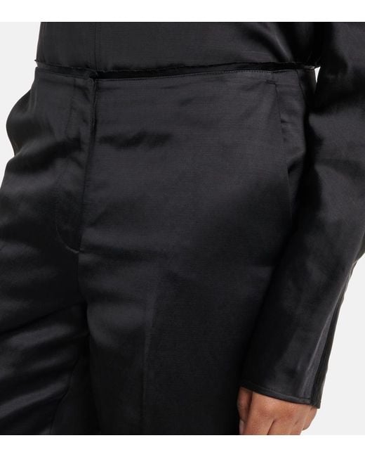 Totême  Black Straight Pants