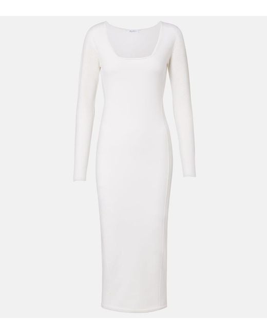 Abito Midi Sophia di Max Mara in White