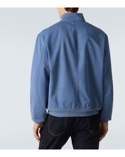 Polo Ralph Lauren Blue Bedford Cotton Chino Jacket for men